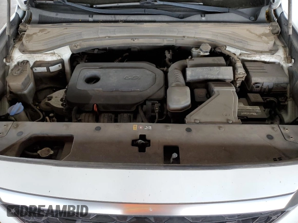 2019 Hyundai Santa Fe SE z VIN 5NMS23AD4KH038484, wystawiony jako Copart lot #59189315 z przebiegiem 69 900 mil mil oraz Szkoda całkowita • Salvage title. Historia ofert i sprzedaży dostępna na DreamBid. Obrazek 12.