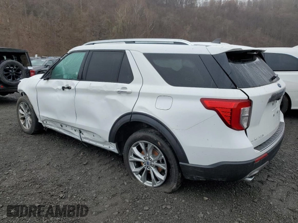 2024 Ford Explorer Limited with VIN 1FMSK7FH1RGA29645, listed as a Copart auction lot 52195485 with 30,464 mi miles and Salvage Title. Bid and sale history available at carsss.com. Image 2.
