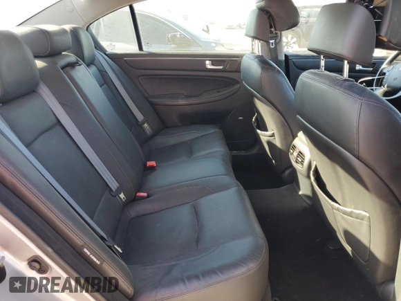 2012 Hyundai Genesis 5.0L with VIN KMHGC4DH3CU162548, listed as a Copart auction lot 83465724 with 121,836 mi miles and Salvage Title. Bid and sale history available at carsss.com. Image 10.