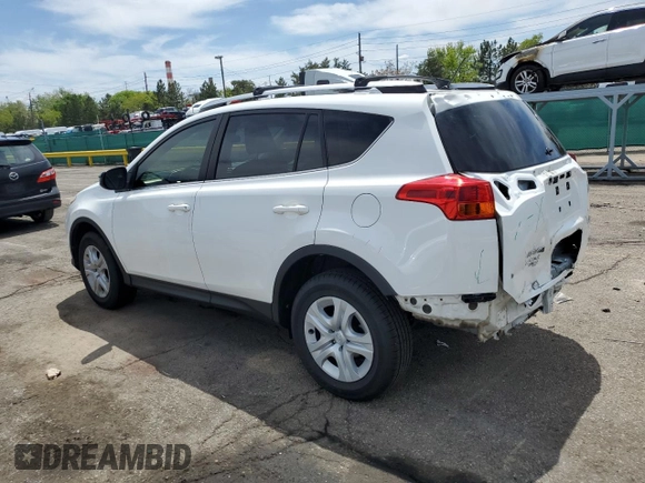 2015 Toyota RAV4 LE z VIN JTMBFREV6FD149627, wystawiony jako Copart lot #55961285 z przebiegiem 116 201 mil mil oraz Szkoda całkowita • Salvage title. Historia ofert i sprzedaży dostępna na DreamBid. Obrazek 2.