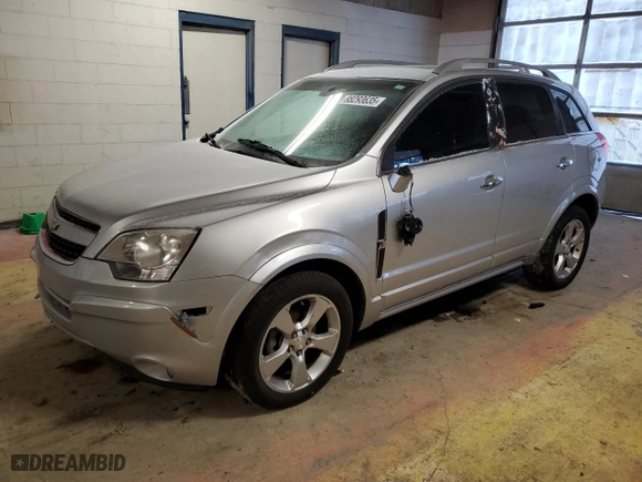 2014 Chevrolet Captiva Sport Fleet LTZ with VIN 3GNAL4EK2ES651800, listed as a Copart auction lot 88293635 with 165,995 mi miles and Salvage Title. Bid and sale history available at carsss.com. Image 1.