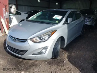 2014 Hyundai Elantra SE with VIN KMHDH4AE4EU165055, listed as a IAAI auction lot 40819849 with 127,536 mi miles. Bid and sale history available at carsss.com. Image 17.