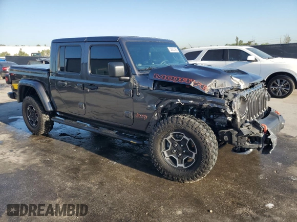 2023 Jeep Gladiator Mojave с VIN 1C6JJTEG0PL511376, выставлен на аукционе Copart как лот 52683495 с пробегом 17 813 миль миль и Списание • Salvage title. История ставок и продаж доступна на DreamBid. Изображение 4.