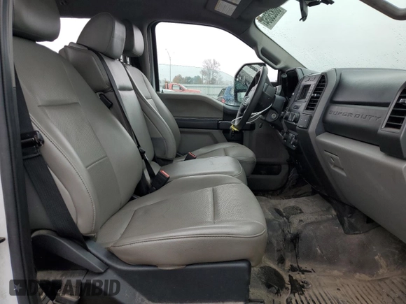 2020 Ford Super Duty F-250 SRW XL with VIN 1FD7W2B60LEC25189, listed as a Copart auction lot 80825054 with 0 mi miles and Salvage Title. Bid and sale history available at carsss.com. Image 7.