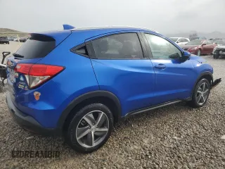 2021 Honda HR-V EX with VIN 3CZRU6H52MM744470, listed as a Copart auction lot 50653725 with 91,615 mi miles and Salvage Title. Bid and sale history available at carsss.com. Image 3.