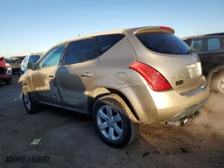 2006 Nissan Murano S with VIN JN8AZ08W16W504733, listed as a Copart auction lot 82445434 with 175,265 mi miles and Salvage Title. Bid and sale history available at carsss.com. Image 2.
