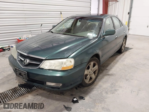 2003 Acura TL Type S with VIN 19UUA56823A003586, listed as a IAAI auction lot 41491214 with 231,003 mi miles. Bid and sale history available at carsss.com. Image 2.
