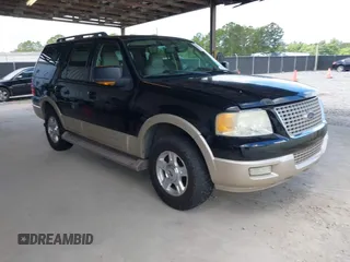 2006 Ford Expedition Eddie Bauer with VIN 1FMPU17506LA04143, listed as a IAAI auction lot 42506471 with 259,206 mi miles and . Bid and sale history available at DreamBid. Image 1.