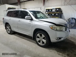 2009 Toyota Highlander Sport with VIN JTEDS43A192083619, listed as a Copart auction lot 42555275 with 191,697 mi miles and Salvage Title. Bid and sale history available at carsss.com. Image 4.
