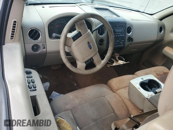 2006 Ford F-150 STX with VIN 1FTRX12WX6KA81242, listed as a Copart auction lot 54103735 with Not provided miles and Salvage title. Bid and sale history available at DreamBid. Image 8.