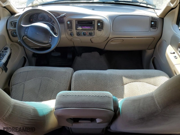 2001 Ford F-150 SuperCrew XLT with VIN 1FTRW08W71KD54778, listed as a Copart auction lot 44653415 with 0 mi miles and Salvage Title. Bid and sale history available at carsss.com. Image 8.