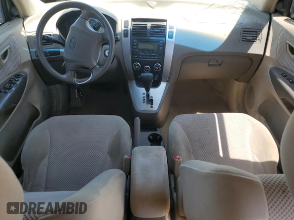 2006 Hyundai Tucson GLS with VIN KM8JN12DX6U375256, listed as a Copart auction lot 58896804 with 134,037 mi miles and Salvage Title. Bid and sale history available at carsss.com. Image 8.