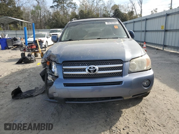 2007 Toyota Highlander w/3rd Row z VIN JTEDW21A970019915, wystawiony jako Copart lot #49183305 z przebiegiem 132 405 mil mil oraz Szkoda całkowita • Salvage title. Historia ofert i sprzedaży dostępna na DreamBid. Obrazek 5.