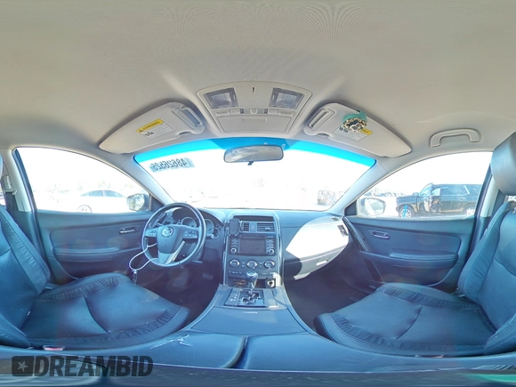 2015 Mazda CX-9 Touring with VIN JM3TB2CA8F0457856, listed as a Copart auction lot 48626525 with 114,459 mi miles and Salvage Title. Bid and sale history available at DreamBid. Image 12.
