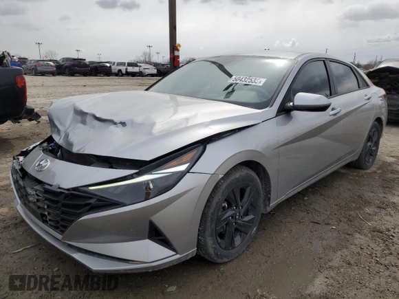 2021 Hyundai Elantra SEL z VIN 5NPLS4AG7MH039378, wystawiony jako Copart lot #50432535 z przebiegiem 88 153 mil mil oraz Szkoda całkowita • Salvage title. Historia ofert i sprzedaży dostępna na DreamBid. Obrazek 1.