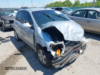 2008 Chevrolet Aveo LS with VIN KL1TD66688B284324, listed as a IAAI auction lot 42382530 with 133,785 mi miles and . Bid and sale history available at DreamBid. Image 1.