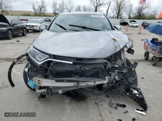 2017 Honda CR-V EX-L with VIN 5J6RW2H87HL071065, listed as a Copart auction lot 51615885 with 56,117 mi miles and Salvage Title. Bid and sale history available at carsss.com. Image 5.