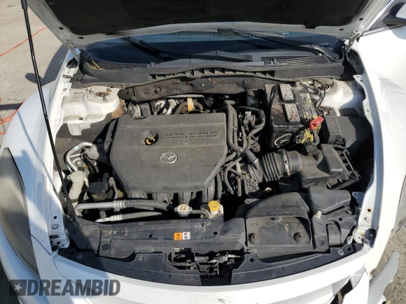 2011 Mazda 6 i Sport with VIN 1YVHZ8BH2B5M10308, listed as a Copart auction lot 52852885 with 184,876 mi miles and Salvage Title. Bid and sale history available at DreamBid. Image 11.