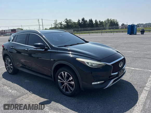 2018 Infiniti QX30 Premium with VIN SJKCH5CR4JA044802, listed as a Copart auction lot 59876905 with 89,177 mi miles and Clean title. Bid and sale history available at DreamBid. Image 1.