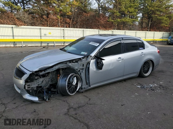 2013 Infiniti G37 x with VIN JN1CV6AR2DM766764, listed as a Copart auction lot 55459465 with 147,789 mi miles and Non Repairable. Bid and sale history available at carsss.com. Image 1.