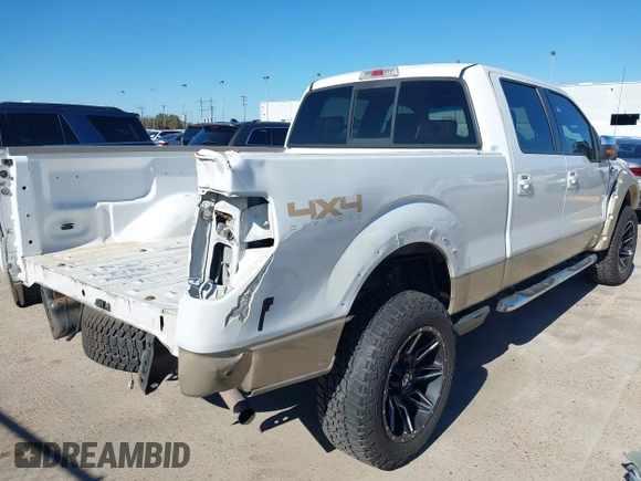 2009 Ford F-150 XL with VIN 1FTPW14V79KC93079, listed as a IAAI auction lot 41238612 with 175,052 mi miles. Bid and sale history available at carsss.com. Image 4.