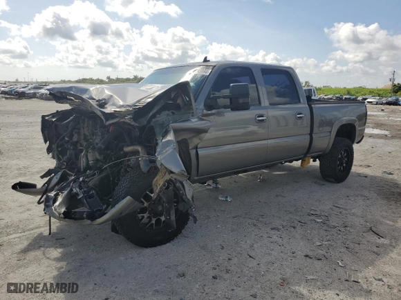 2007 Chevrolet Silverado 2500HD Classic LT3 with VIN 1GCHK23D77F184299, listed as a Copart auction lot 83019044 with 0 mi miles and Salvage Title. Bid and sale history available at carsss.com. Image 1.