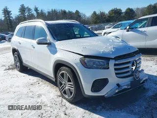 2024 Mercedes-Benz GLS 450 with VIN 4JGFF5KE1RB037358, listed as a IAAI auction lot 41334345 with 16,064 mi miles and . Bid and sale history available at DreamBid. Image 1.