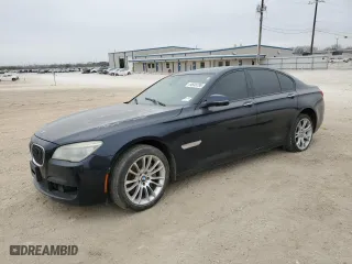 2015 BMW 7 Series 750i xDrive with VIN WBAYB6C54FD225320, listed as a Copart auction lot 44648795 with 172,825 mi miles and Clean Title. Bid and sale history available at carsss.com. Image 1.