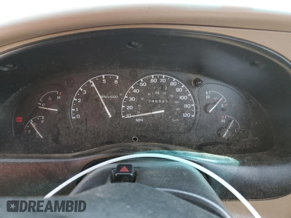 1997 Ford Ranger XLT with VIN 1FTCR10X8VUA69167, listed as a Copart auction lot 46669215 with 246,525 mi miles and Salvage Title. Bid and sale history available at carsss.com. Image 9.