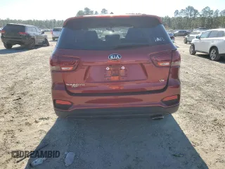 2020 Kia Sorento LX V6 with VIN 5XYPG4A59LG671550, listed as a Copart auction lot 88703985 with Not Provided miles and Salvage Title. Bid and sale history available at carsss.com. Image 6.