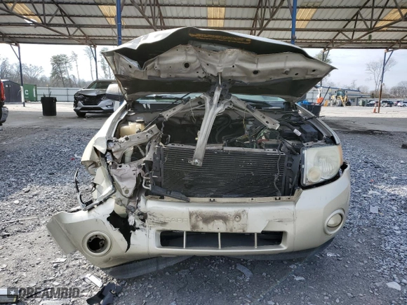 2010 Ford Escape XLT with VIN 1FMCU0D7XAKC75918, listed as a Copart auction lot 44790205 with 152,643 mi miles and Salvage Title. Bid and sale history available at carsss.com. Image 5.