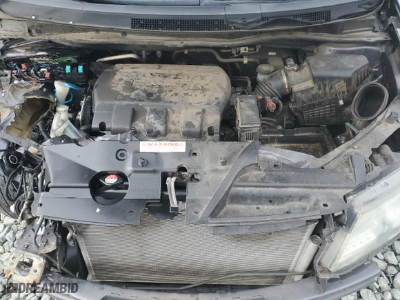 2014 Honda Odyssey EX-L with VIN 5FNRL5H60EB116666, listed as a Copart auction lot 43124855 with 205,050 mi miles and Salvage Title. Bid and sale history available at carsss.com. Image 12.