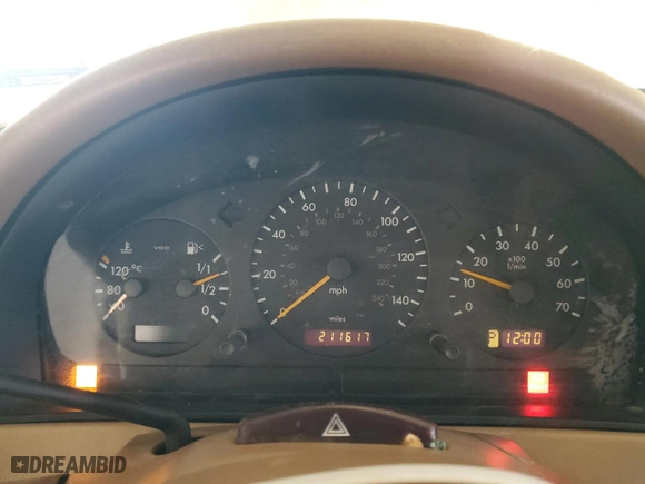 2003 Mercedes-Benz M-Class 3.7L with VIN 4JGAB57E53A427004, listed as a Copart auction lot 46951995 with 211,617 mi miles and Salvage Title. Bid and sale history available at carsss.com. Image 9.