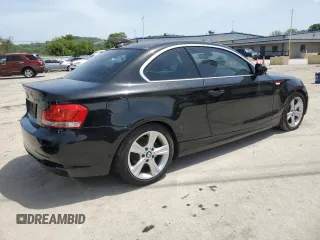 2013 BMW 1 Series 128i with VIN WBAUP7C51DVP25061, listed as a Copart auction lot 65397834 with 144,842 mi miles and Clean Title. Bid and sale history available at carsss.com. Image 3.