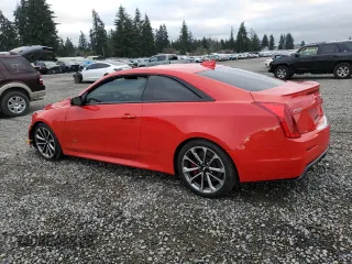 2016 Cadillac ATS-V with VIN 1G6AN1RY8G0166235, listed as a Copart auction lot 86364194 with 47,524 mi miles and Salvage Title. Bid and sale history available at carsss.com. Image 2.