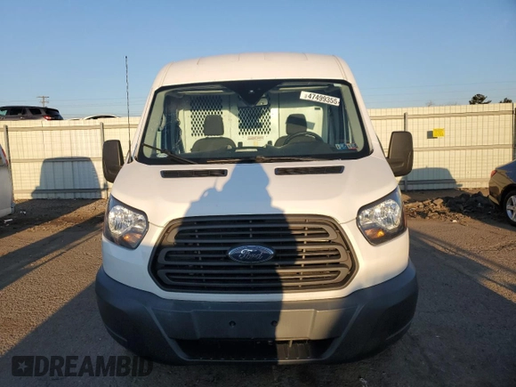 2017 Ford Transit with VIN 1FTYR2CM9HKA70549, listed as a Copart auction lot 47499355 with 82,738 mi miles and Salvage title. Bid and sale history available at DreamBid. Image 5.