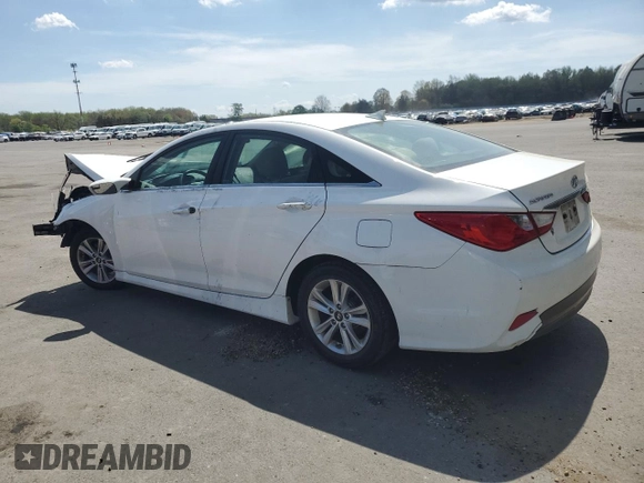 2014 Hyundai Sonata GLS with VIN 5NPEB4AC5EH868988, listed as a Copart auction lot 54207675 with Not Provided miles and Salvage Title. Bid and sale history available at carsss.com. Image 2.