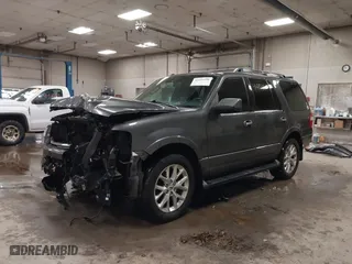 2017 Ford Expedition Limited with VIN 1FMJU2ATXHEA22174, listed as a IAAI auction lot 41499350 with 116,135 mi miles. Bid and sale history available at carsss.com. Image 2.