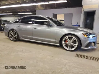 2013 Audi S6 Prestige with VIN WAUJ2AFC0DN093923, listed as a Copart auction lot 80250904 with 115,789 mi miles and Clean Title. Bid and sale history available at carsss.com. Image 4.