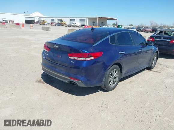 2016 Kia Optima LX Turbo with VIN 5XXGT4L13GG030586, listed as a IAAI auction lot 41824682 with 147,401 mi miles. Bid and sale history available at carsss.com. Image 4.