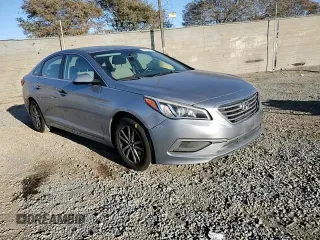 2017 Hyundai Sonata 2.4L with VIN 5NPE24AF7HH520821, listed as a Copart auction lot 43833435 with 107,450 mi miles and Salvage Title. Bid and sale history available at carsss.com. Image 10.