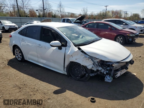 2021 Toyota Corolla LE with VIN JTDEPMAE3MJ149294, listed as a Copart auction lot 53946545 with 54,138 mi miles and Salvage Title. Bid and sale history available at carsss.com. Image 4.