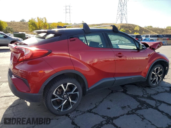 2020 Toyota C-HR LE with VIN JTNKHMBX6L1094205, listed as a Copart auction lot 63513674 with 34,596 mi miles and Salvage Title. Bid and sale history available at DreamBid. Image 3.