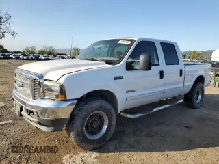 2003 Ford Super Duty F-250 XL with VIN 1FTNW21P43EB64922, listed as a Copart auction lot 49995504 with 0 mi miles and Clean Title. Bid and sale history available at carsss.com. Image 1.
