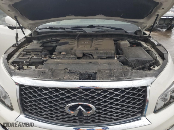 2017 Infiniti QX80 with VIN JN8AZ2NE9H9159413, listed as a Copart auction lot 49392975 with 152,533 mi miles and Salvage Title. Bid and sale history available at carsss.com. Image 12.