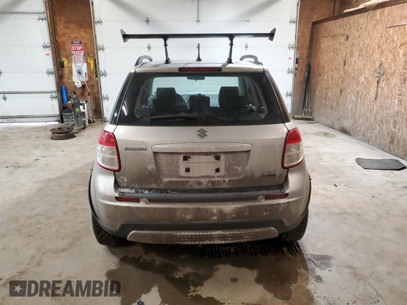 2008 Suzuki SX4 with VIN JS2YB413385109912, listed as a Copart auction lot 83112714 with 177,622 mi miles and Salvage Title. Bid and sale history available at carsss.com. Image 6.