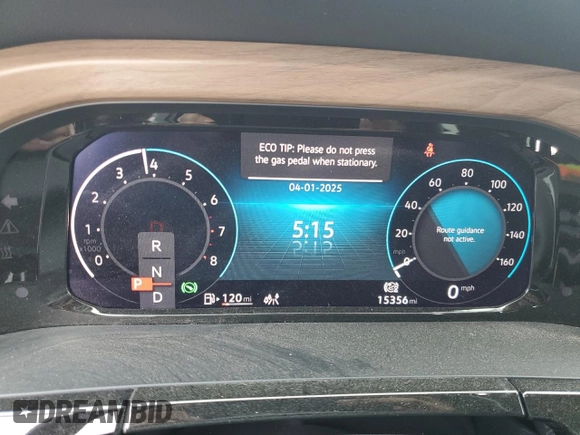 2024 Volkswagen Atlas SE с VIN 1V2WR2CA5RC512850, выставлен на аукционе Copart как лот 51100615 с пробегом 15 356 миль миль и Чистый • Clean title. История ставок и продаж доступна на DreamBid. Изображение 9.