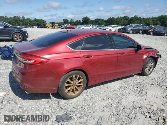 2017 Ford Fusion SE with VIN 3FA6P0H74HR138164, listed as a Copart auction lot 60105485 with 199,528 mi miles and Salvage title. Bid and sale history available at DreamBid. Image 3.