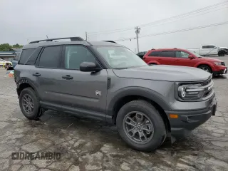 2023 Ford Bronco Sport Big Bend z VIN 3FMCR9B67PRE22863, wystawiony jako Copart lot #58370985 z przebiegiem 15 568 mil mil oraz Szkoda całkowita • Salvage title. Historia ofert i sprzedaży dostępna na DreamBid. Obrazek 4.