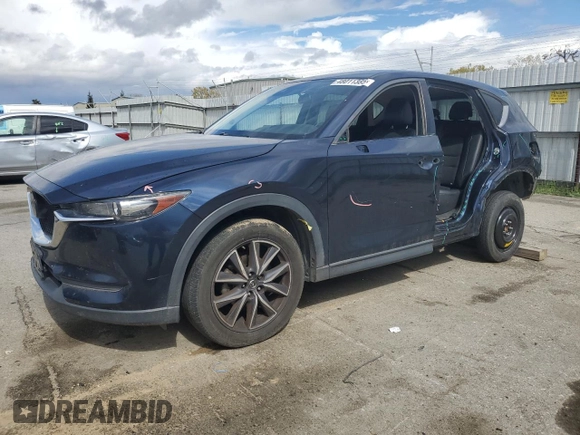 2018 Mazda CX-5 Touring with VIN JM3KFACM2J1473462, listed as a Copart auction lot 48011385 with 45,653 mi miles and Salvage Title. Bid and sale history available at carsss.com. Image 1.